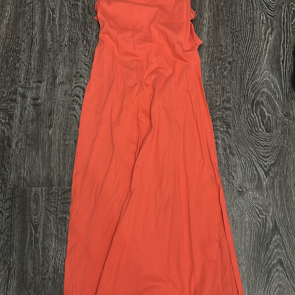 Gap Elegant Orange Maxi Dress